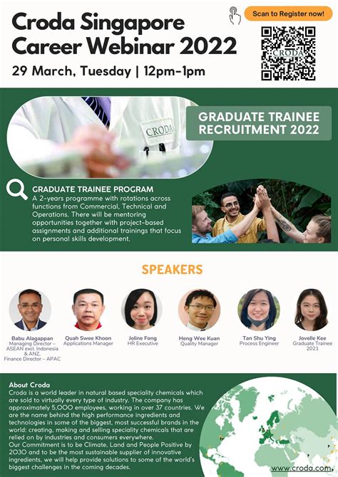 Croda Singapore Recruitment Talk 2024 Nus Centre For Future Ready