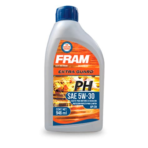 FRAM Extra Guard Aceite Mineral 5w30 De 946ml ZALO Distribuidor De