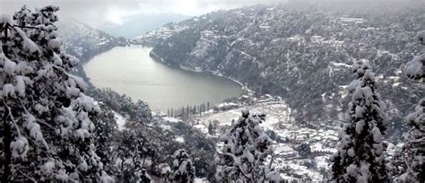 nainital snow fall winter destinations nainital uttarakhand