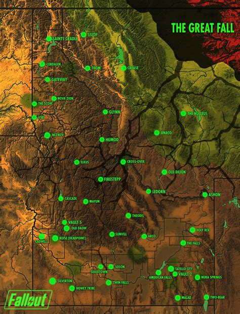 Fallout Idaho Imaginarymaps