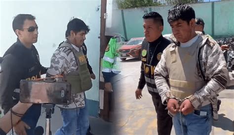 Cajamarca Capturan A Mototaxista Acusado De Doble Femicidio Contra