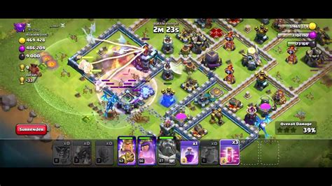 Attacking On 1000000 Loot In Clash Of Clansclashofclans Supercell 1millionlootshorts Coc