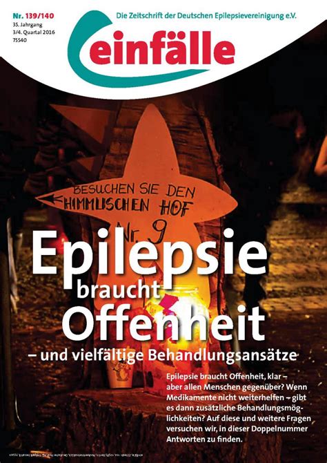 Einf Lle Deutsche Epilepsievereinigung