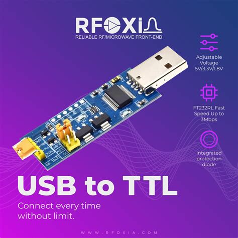 Usb To Ttl Converter Rfoxia