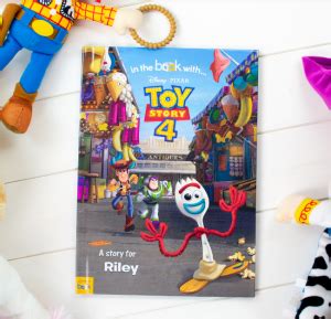 Personalized Toy Story 4 Book - Eighty MPH Mom | Lifestyle Blog