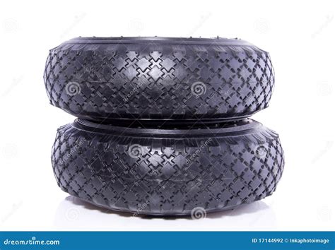 New black car tires stock photo. Image of upkeep, white - 17144992