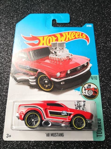 Hot Wheels '68 Mustang Tooned, Hobbies & Toys, Toys & Games on Carousell