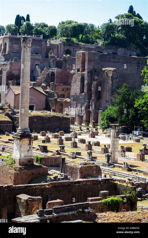 The Forum in Rome Stock Photo - Alamy