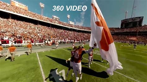 Oklahoma Sooners Vs Texas Longhorns Red River Showdown 360 Video Youtube