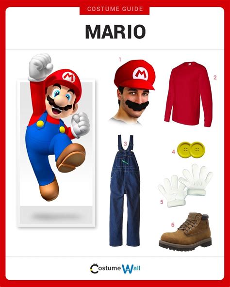 Dress Like Mario Costume Halloween And Cosplay Guides