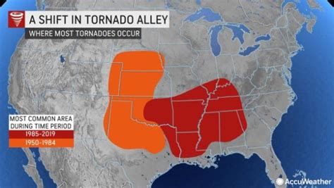 Is 'Tornado Alley' shifting east?