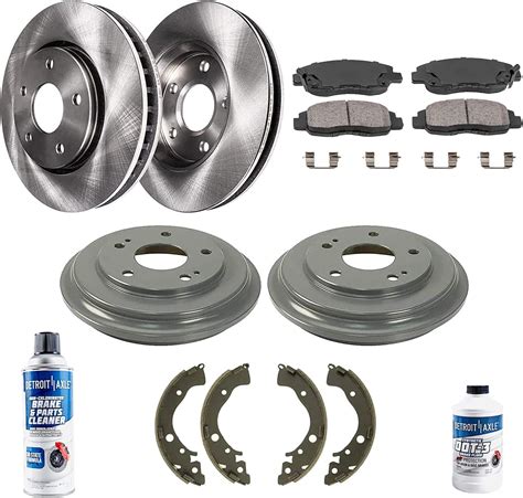 Honda Civic Rear Brake Drums Pair