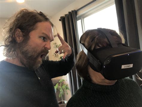 Thanksgiving means introducing my mom to VR. : r/OculusQuest