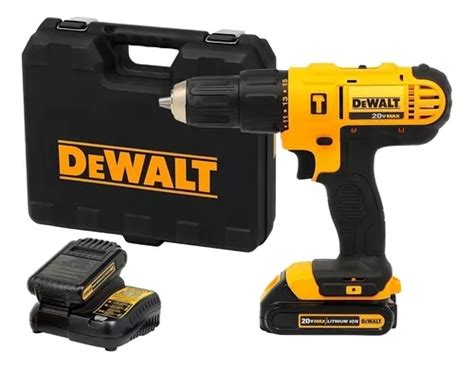 Furadeira E Parafusadeira 13mm Dewalt Modelo DCD776C2 Furadeira De