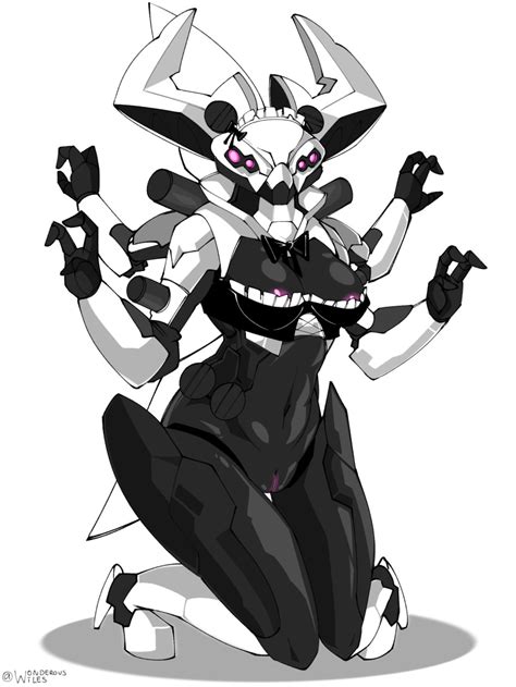 Rule 34 2020 3 4 3 Fingers 4 Arms Alien Atraks 1 Barely Visible Nipples Black Body Black Bow