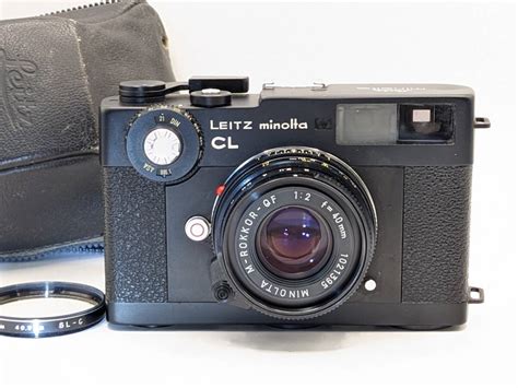 【目立った傷や汚れなし】★良品★ Leitz Minolta Cl ライツ ミノルタ M Rokkor Qf 40mm F2 Leica