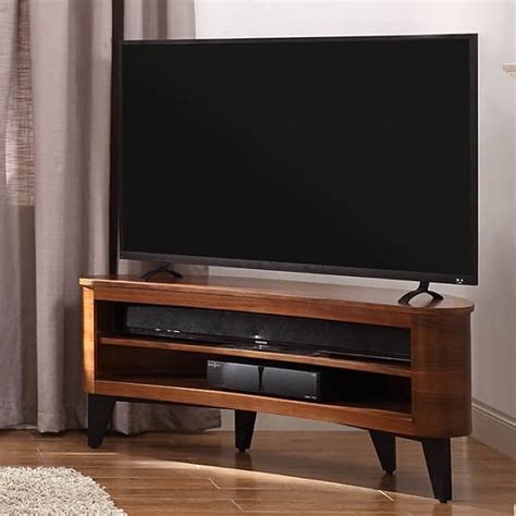 Anfossi Wooden Corner Tv Stand In Oak Furniture In Fashion