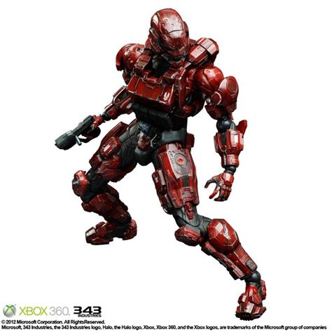 Collectible Figure Halo 4 Play Arts Kai Vol 2 Action Figure Spartan