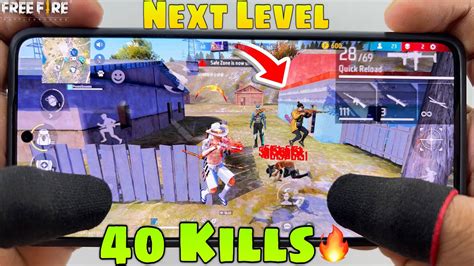 40 Kills Solo Vs Squad Free Fire Full Map Gameplay Onetap Headshot 2