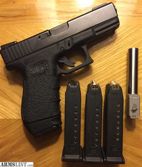 Armslist For Sale Glock G23 Gen 3 575 9mm Conversion Barrel Free