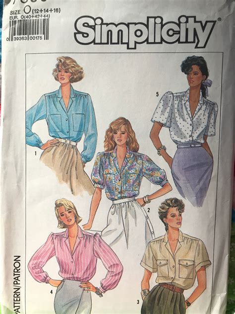 Vintage Blouse Patterns