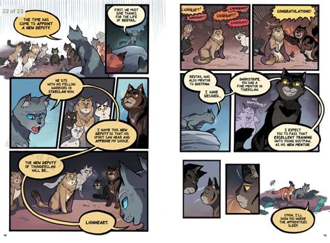 MORE WARRIOR CAT GRAPHIC NOVEL OFFICIAL SNEAKPEAKS Fandom