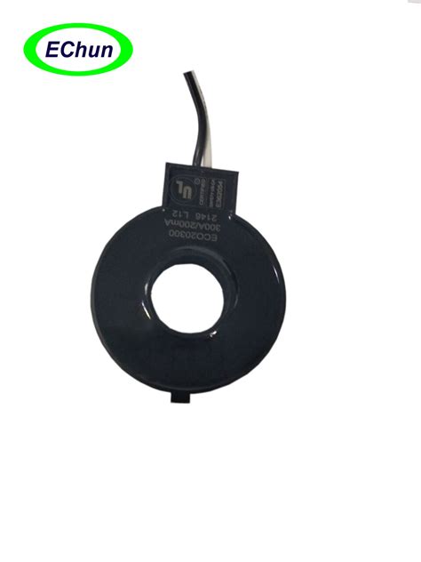 Eco20 Ul 20mm Hole Ac 300a 200ma Mini Precision Lead Wire Type Through