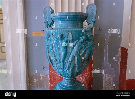 Ausstellung Im Achilleion Palast Der In Gastouri Auf Der Insel Korfu