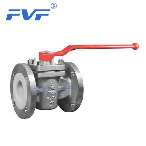 Ansi Manual Ptfe Lined Plug Valve Fvf Technology Co Limited