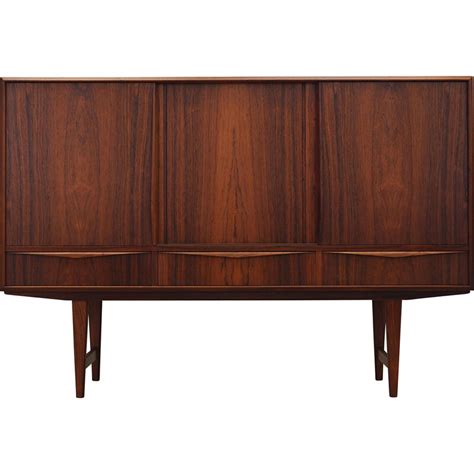 Buffet Danoise Vintage En Palissandre Par E W Bach