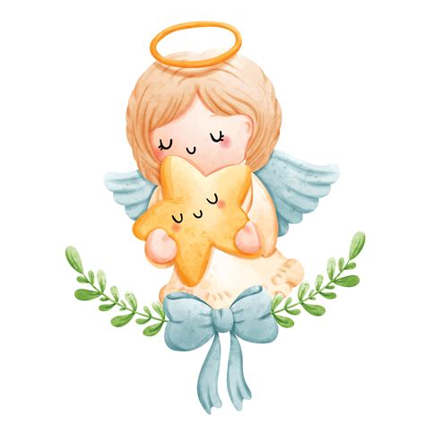 Lindo ángel Cielo Ilustración Vectorial 8078328 Vector En Vecteezy