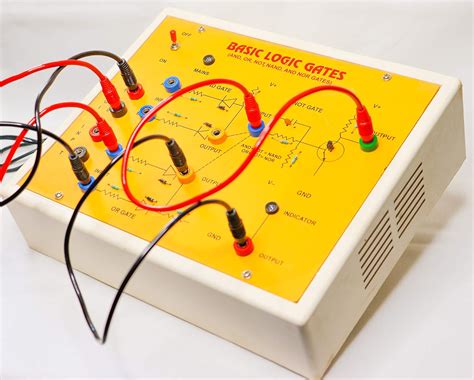 Labworld Logic Gates Kit Apparatus Model Gate Working Ic Kit With Truth