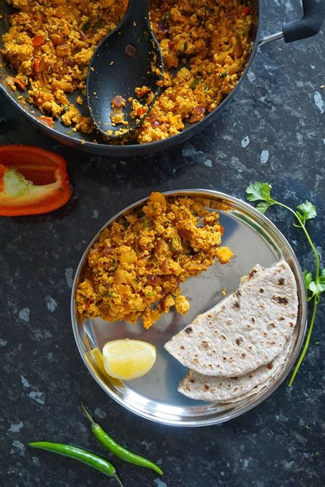 Healthy Vegan Tofu Bhurji Cooking With Parita