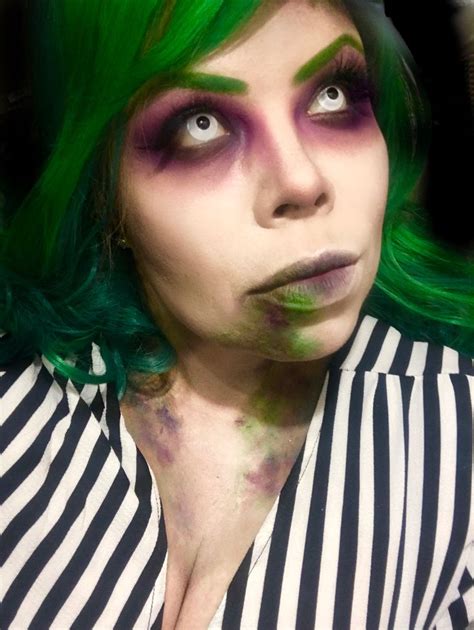 Beetlejuice makeup Beetlejuice Makeup, Halloween Face Makeup