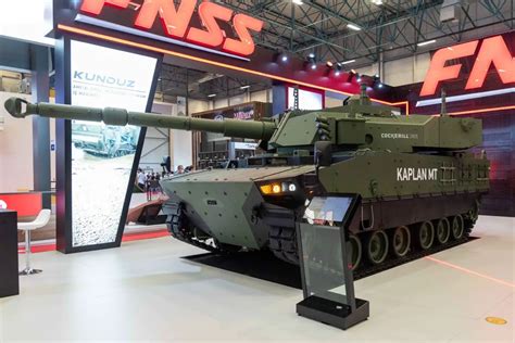 Fnss Unveils Its Kaplan Mt Serial Production Platform Design At