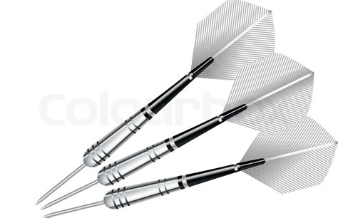 Darts Stock Vector Colourbox