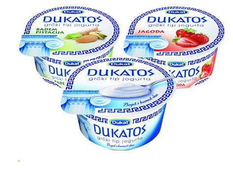 Jogurt Natur Jagoda Badem Pistacija Dukatos Dukat 150 G NTL