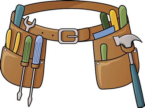 Royalty Free Tool Belt Clip Art Vector Images And Illustrations Istock