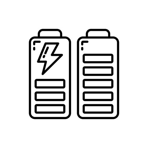 Rechargeable Battery Icon In Vector Illustration Vector Art