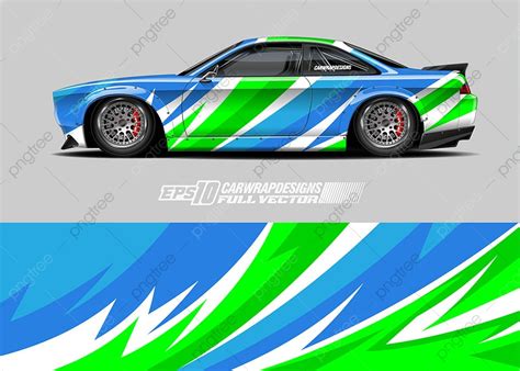 Race Car Graphic Livery Design Vector Mockup Template Download On Pngtree