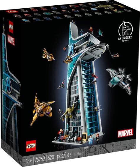 The new Lego Marvel 76269 set is officially unveiled: Avengers Tower as ...