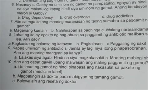 Pasagot Po Ng Tama E Brainleist Ko Makakasagot Brainly Ph