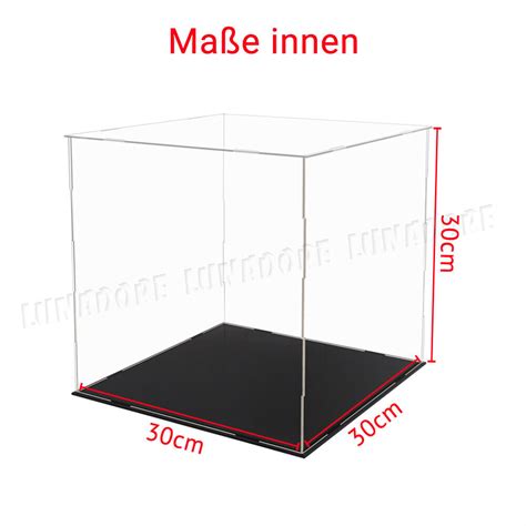 Gro E Vitrine Acryl Schaukasten Display Vitrinen Ball Box Klein