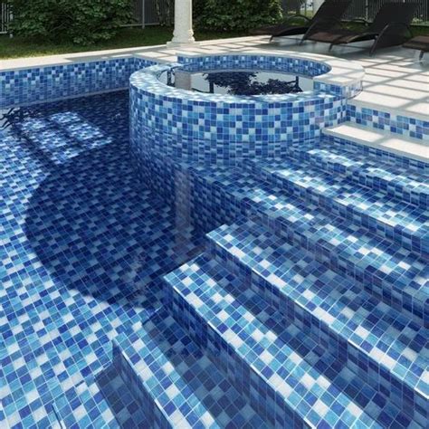 Swimming Pool Glass Mosaic Tiles At Rs Sq Ft In