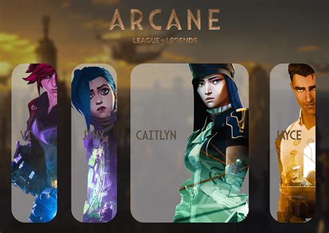 Arcane characters on Behance