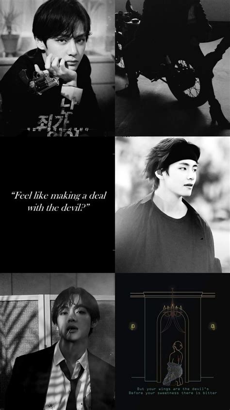 Taehyung Dark Aesthetic Wallpaper K Wallpaper