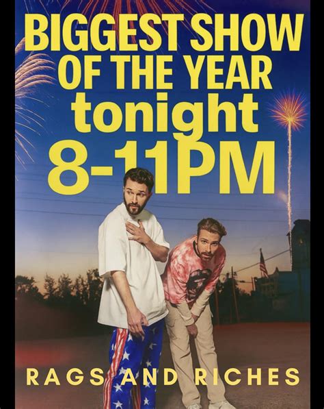 Hendricks - 🎤 TONIGHT at The Hendricks Venue – RAGS AND RICHES With