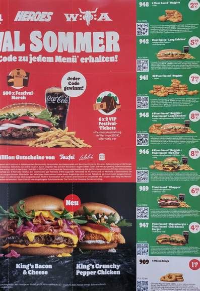 Burger King Coupons gültig bis 15 09 2023 mydealz