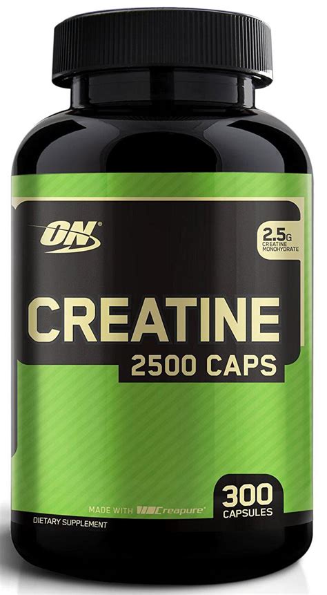 Креатин Optimum Nutrition Creatine 2500 Caps 300 капсул (102871) – фото ...