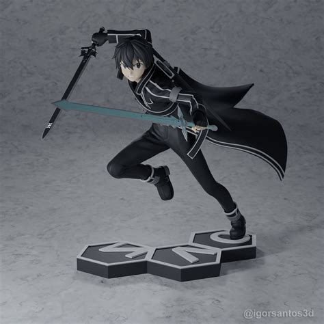 Kirito Sword Art Online 3d Model 3d Printable Cgtrader